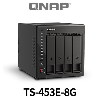 Qnap 威聯通 <br> TS-453E-8G