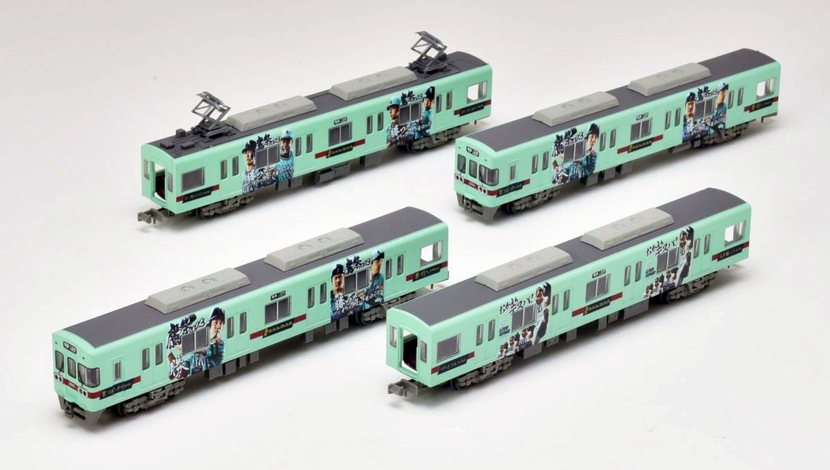 Tomytec 330141 西日本鉄道6050形更新車6055編成 福岡軟銀鷹隊鷹の祭典2023勝つぞー！電車 4両